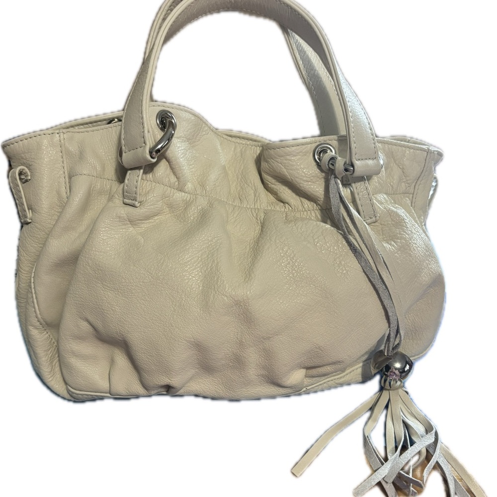 Furla cream/white handbag Pre Loved - Picture 2 of 10